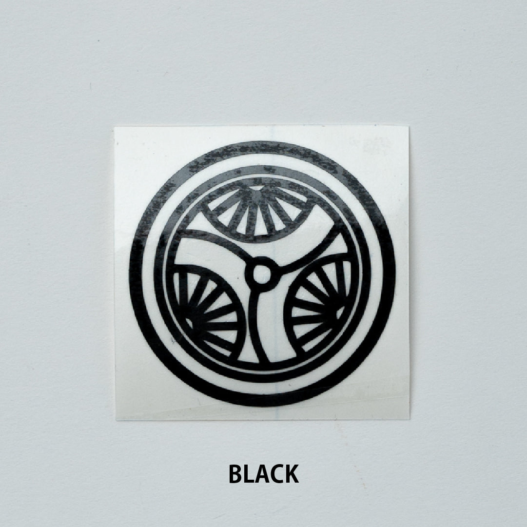 車輪LOGO CUTTING STICKER