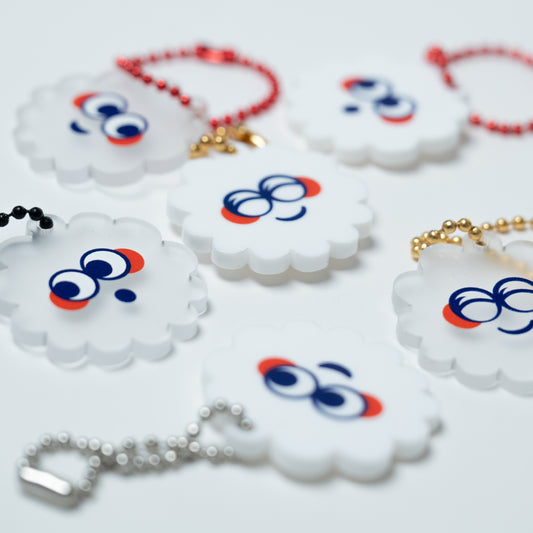 ACRYLIC KEY CHARM [CLOUDY]