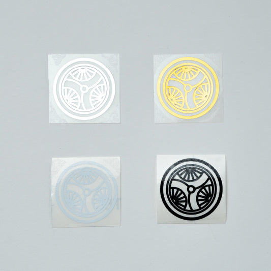車輪LOGO CUTTING STICKER