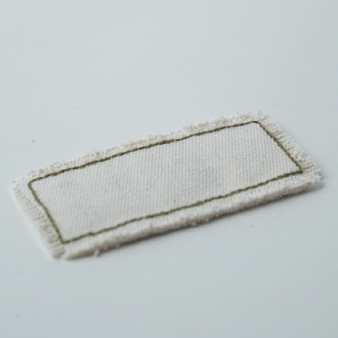 CHAIN STITCH PATCH ＝漢字ロゴ＝