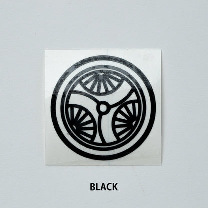 車輪LOGO CUTTING STICKER