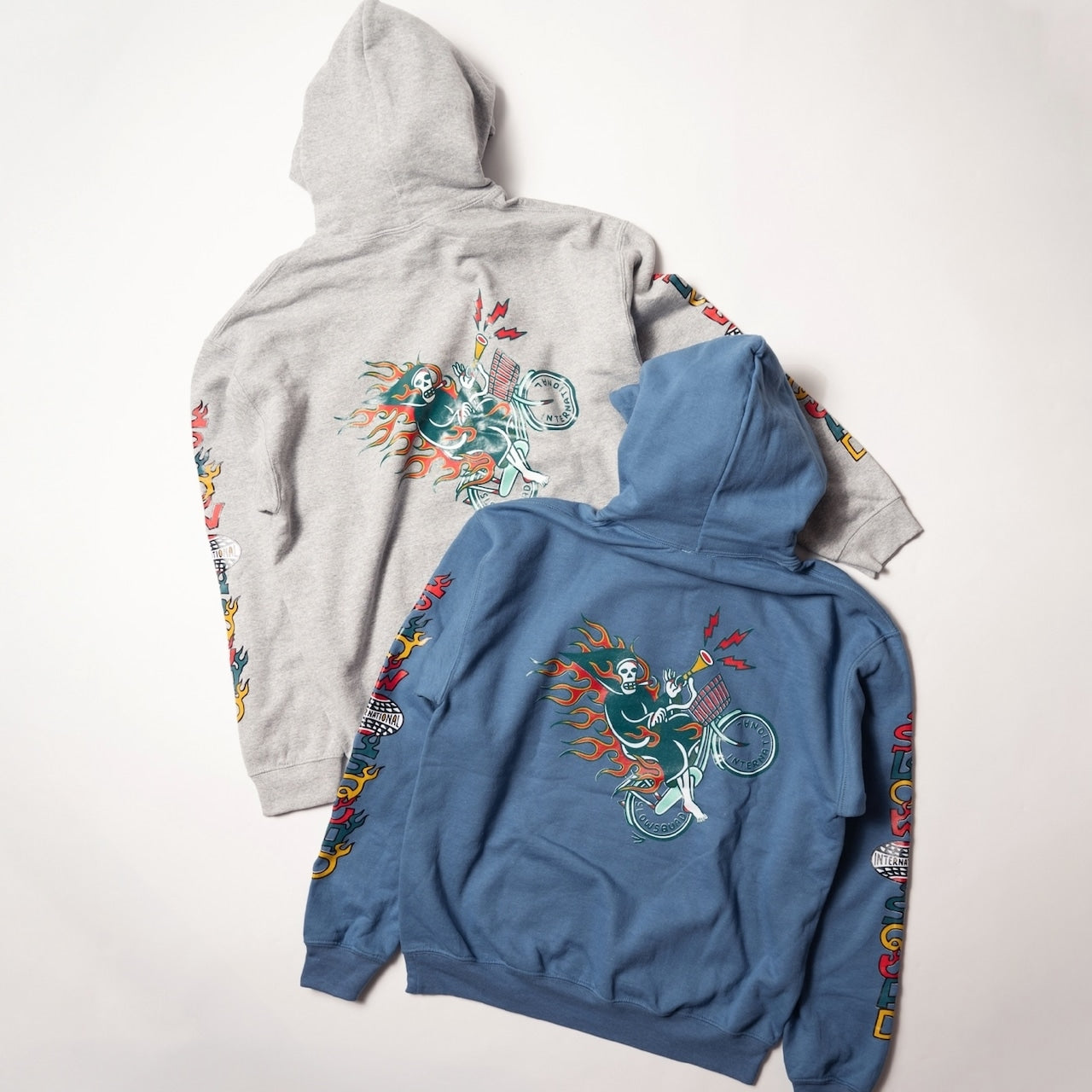 SLOW SQUAD × 守破離 "SLOW SQUANCHU" hoodie