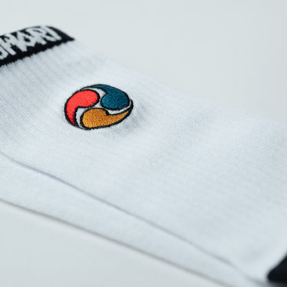 SOCKS 三巴 刺繍