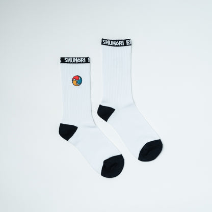 SOCKS 三巴 刺繍