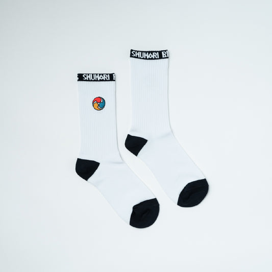 SOCKS 三巴 刺繍