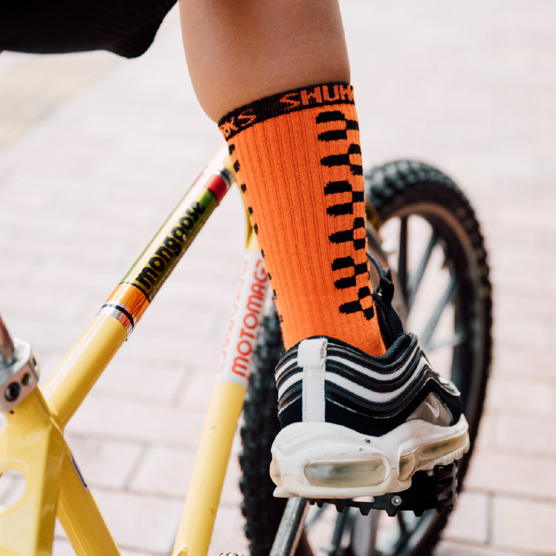 SOCKS ミンサー柄