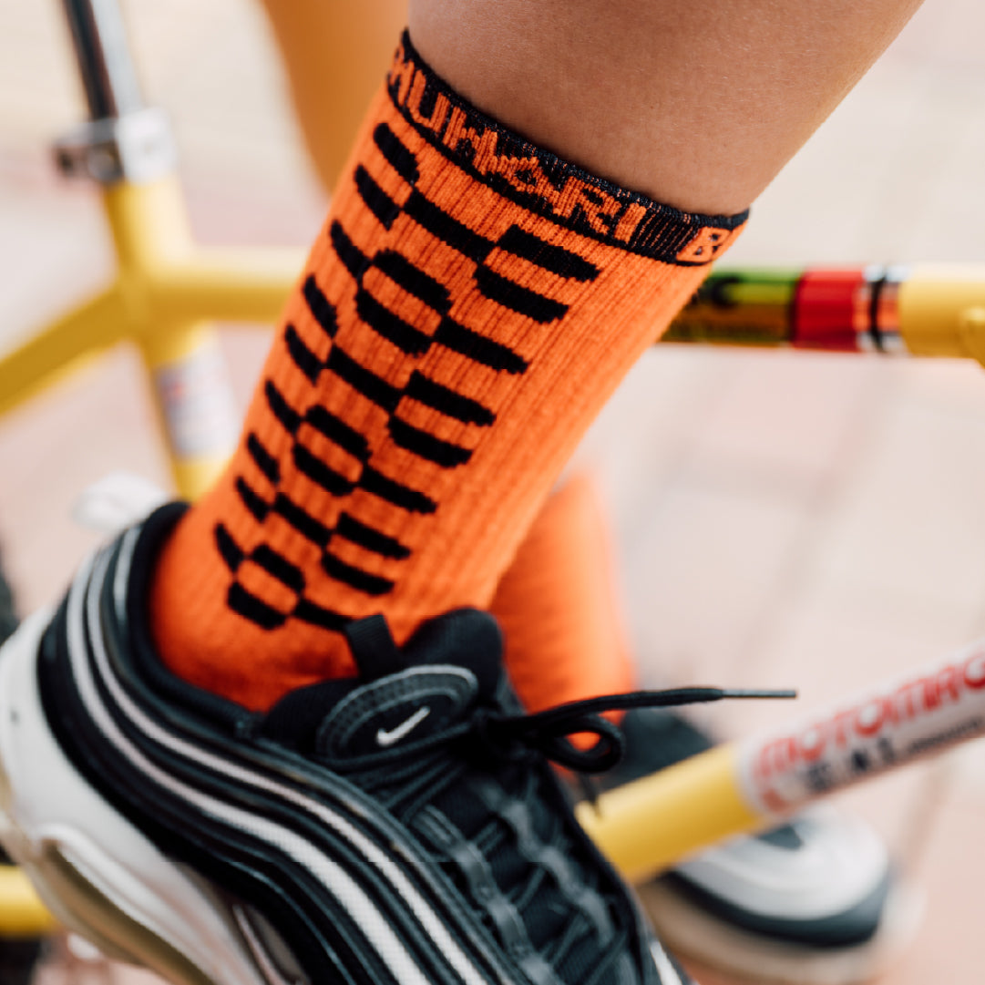 SOCKS ミンサー柄