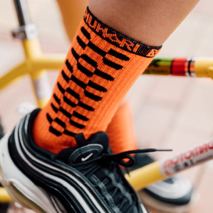 SOCKS ミンサー柄